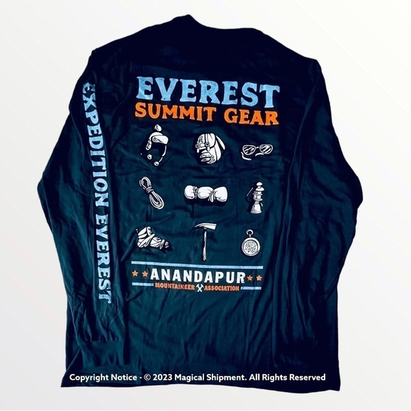 Disney Parks - Animal Kingdom - Expedition Everest Summit Team Shirt for Adults - Picture 2 of 4